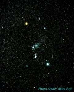 Hubble Space Telescope image of Orion constellation 