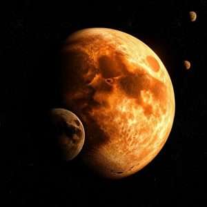 Space image of dwarf planets