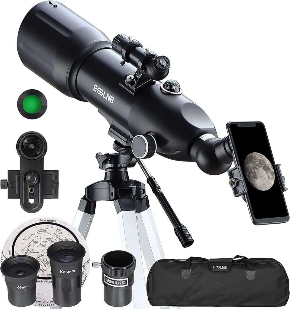ESSLNB 400x80mm Refractor Telescope Review: An In-Depth Look at Its Features