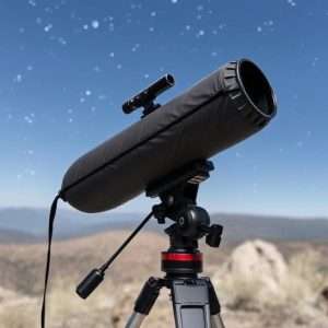 Protective cover on a Telescope outdoor