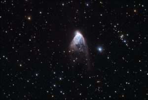 A Comet in its nucleus